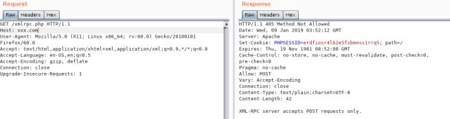 Check XML RPC Enable status